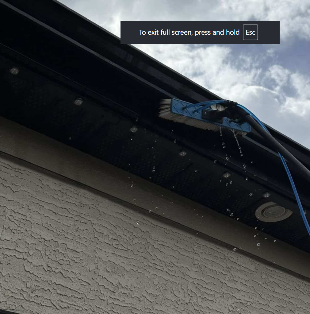 Gutter Washing